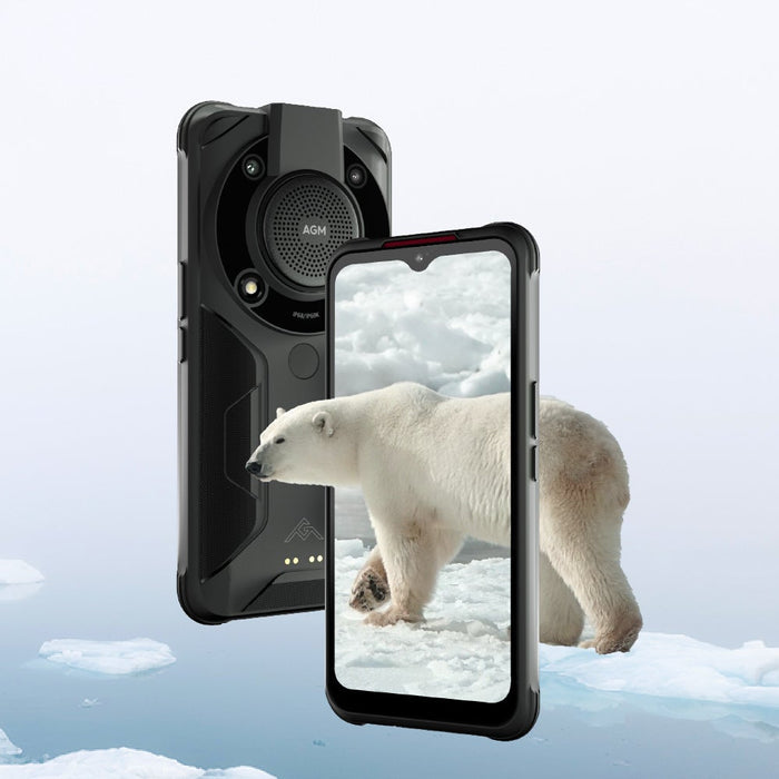 AGM Glory Pro Rugged Smartphone, 5G Telefono Indistruttibile 8G+256G, Snapdragon 480, 256x192 Termocamera, 6200 mAh 6,53'' FHD