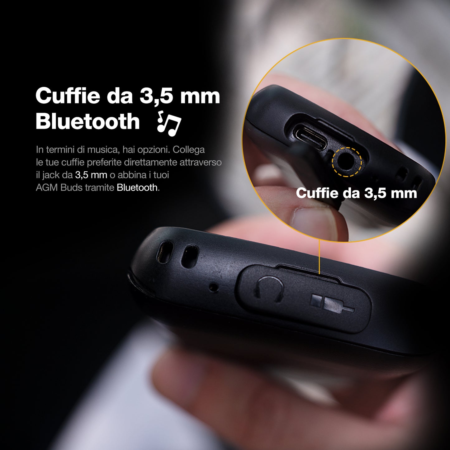 AGM M9 | Robusto | 4G | Ergonómico | Fácil de usar | Marcación rápida | Doble SIM