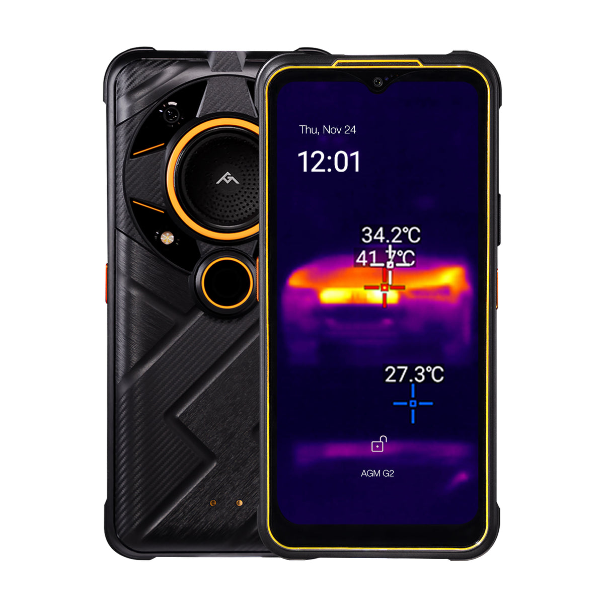 AGM G2 Pro | 5G Telefono indistruttibile senza contratto | Telecamera termica di alta qualità | Potente processore | Fotocamera principale 108MP | Android 12