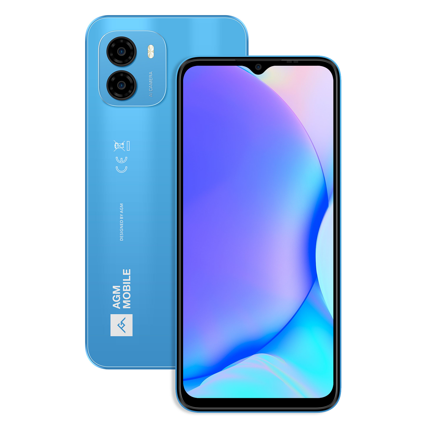 AGM NOTE N1 | Fotocamera AI Dual da 50MP | Display da 90Hz | Android 13 | Batteria potente | 8GB RAM + 128GB ROM