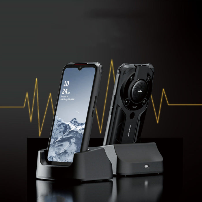 AGM Glory Pro Rugged Smartphone, 5G Telefono Indistruttibile 8G+256G, Snapdragon 480, 256x192 Termocamera, 6200 mAh 6,53'' FHD
