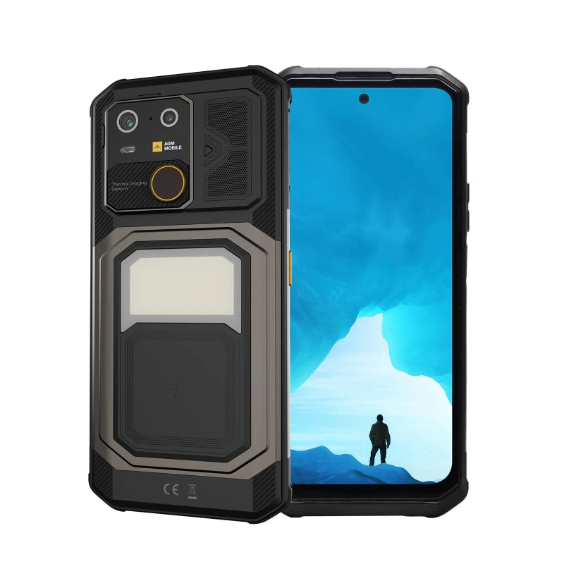 AGM G3 | Smartphone Robusto | 12GB+512GB | Batteria 10000mAh | Fotocamera Frontale 50MP | Display 120Hz | IP68 IP69K | Ricarica Wireless