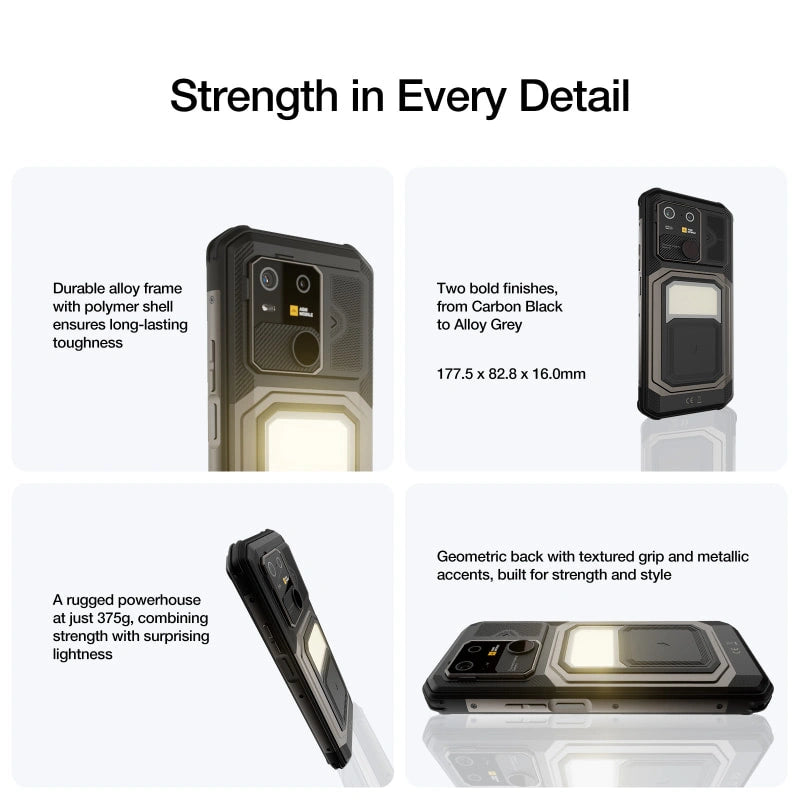 Pre-Vendita | AGM G3 PRO | Smartphone Robusto con Termocamera | 12GB+512GB | Batteria 10000mAh | Display 120Hz | MIL-STD-810H