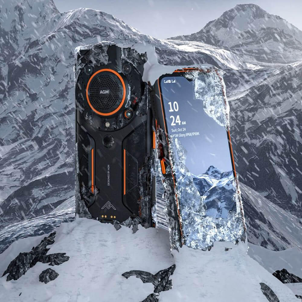 AGM Glory: come lo smartphone supera il punto critico di -40°C