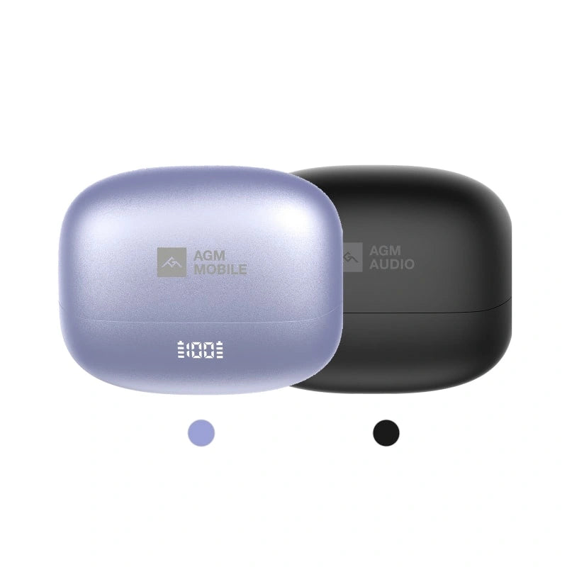 AGM Open Buds 1 | Design Open-Ear | ANC 25+3dB | Autonomia fino a 6 ore | Resistenza all'Acqua IPX4