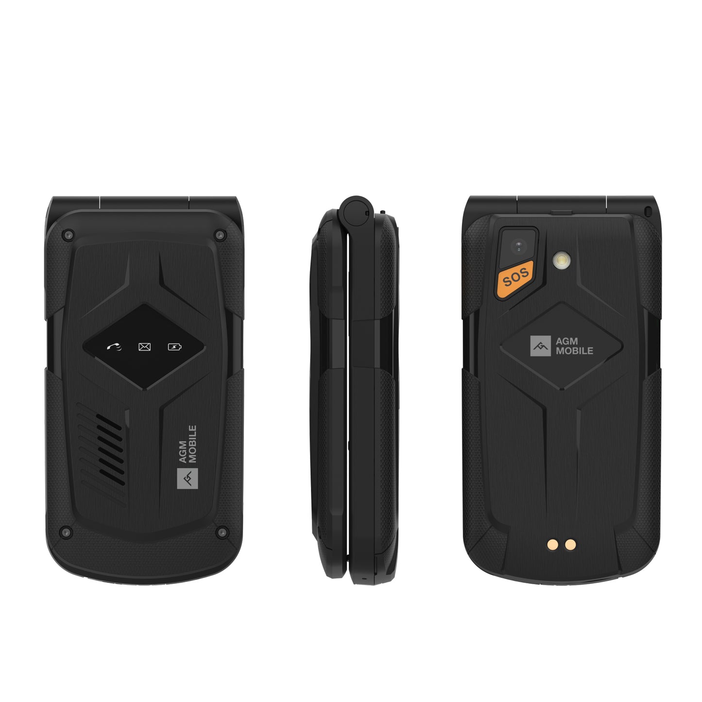 AGM M10｜Avvisi LED intelligenti｜Dual SIM｜Tasto di emergenza SOS｜Altoparlante potente