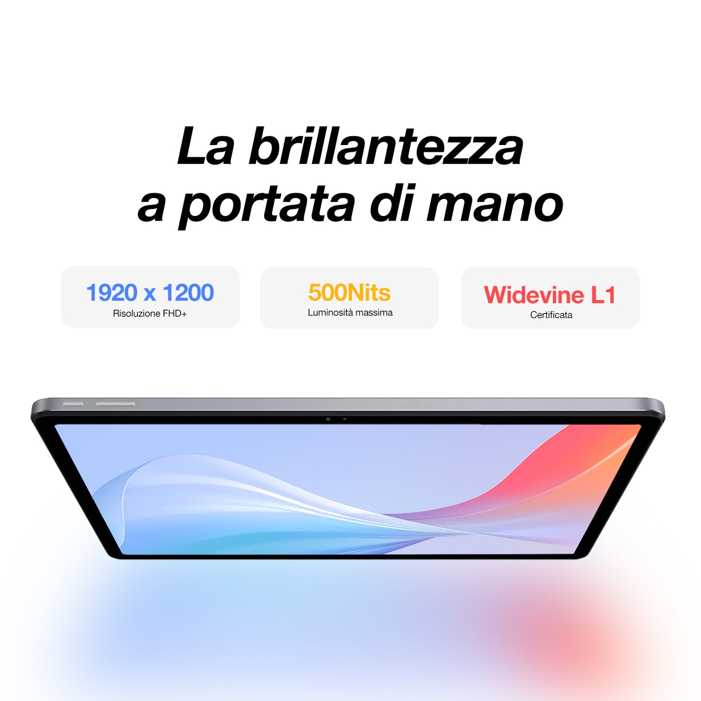 AGM PAD T2 | 500 Nits di luminosità｜11" FHD+｜256GB｜Processore MTK G91｜Android 14｜Batteria da 8000 mAh