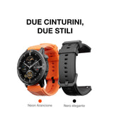 AGM Legion Pro | GPS | Mappe offline | 5ATM | Resistenza all'acqua IP68 | 100+ modalità sportive | Smartwatch