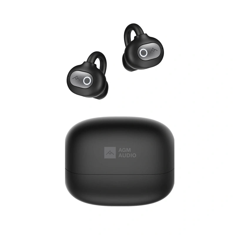 AGM Open Buds 1 | Design Open-Ear | ANC 25+3dB | Autonomia fino a 6 ore | Resistenza all'Acqua IPX4