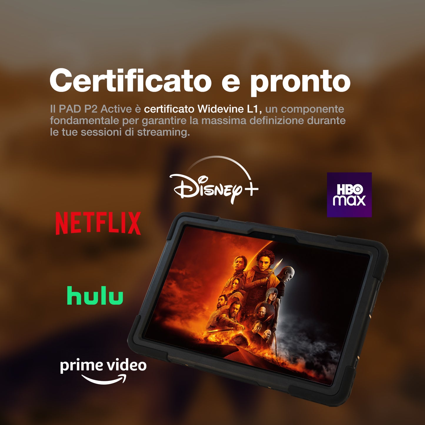 AGM PAD P2 Active | 4G LTE | Robusto | Custodia Rimovibile | Widevine L1 | Helio G99 | Android 14