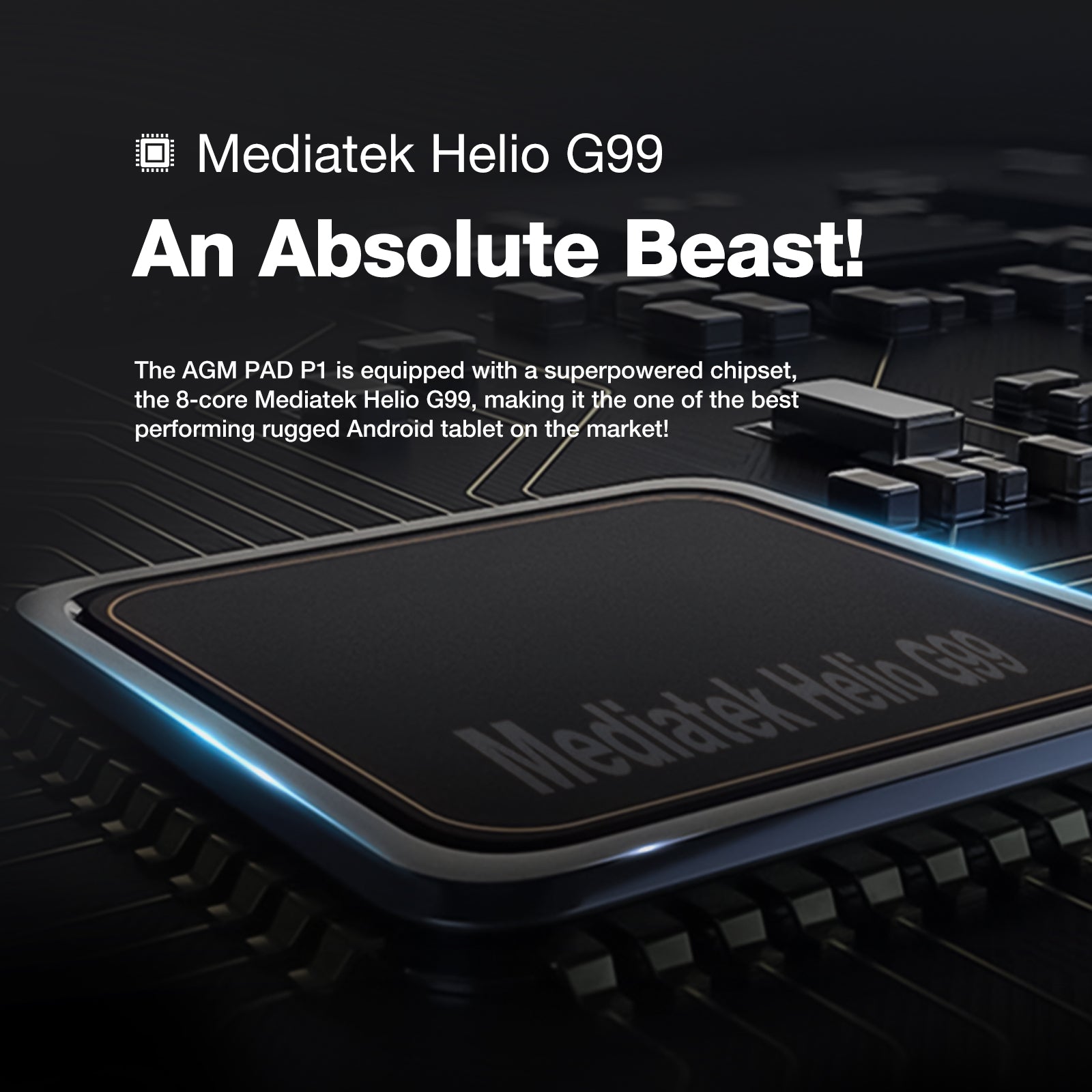 AGM PAD P1 | Tablet resistente 4G LTE | Chipset potente | Impermeabile | Leggero | Ampio display 1200*2000 FHD | Batteria grande | Android 13
