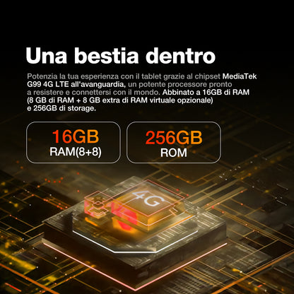AGM PAD P2 Active | 4G LTE | Robusto | Custodia Rimovibile | Widevine L1 | Helio G99 | Android 14