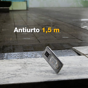 AGM X6 Phantom | Aspetto trasparente | Elegante | Smartphone robusto Octa-Core 5G | Rilevamento della temperatura multi-scena | Pulsante laterale personalizzabile | Fotocamera principale da 50 MP | Android 14