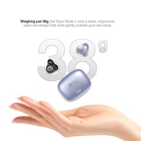 AGM Open Buds 1 | Design Open-Ear | ANC 25+3dB | Autonomia fino a 6 ore | Resistenza all'Acqua IPX4