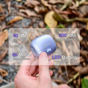 AGM Open Buds 1 | Design Open-Ear | ANC 25+3dB | Autonomia fino a 6 ore | Resistenza all'Acqua IPX4