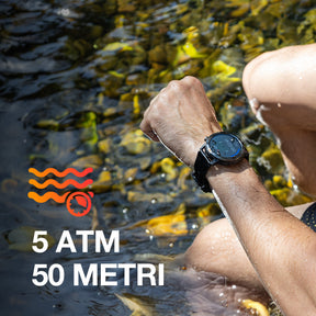 AGM Legion Pro | GPS | Mappe offline | 5ATM | Resistenza all'acqua IP68 | 100+ modalità sportive | Smartwatch