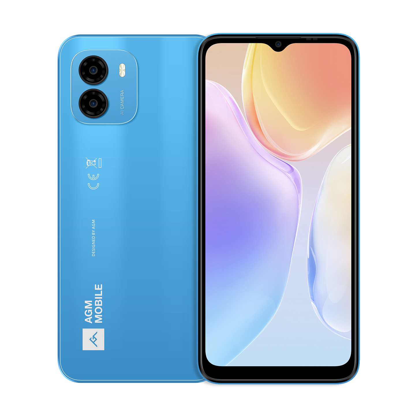AGM NOTE N1 | Fotocamera AI Dual da 50MP | Display da 90Hz | Android 13 | Batteria potente | 8GB RAM + 128GB ROM
