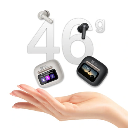 AGM Buds 9 | Custodia con Display Touch | Audio Full-Range da 13mm | ANC -25dB | Resistenza all'Acqua IPX4