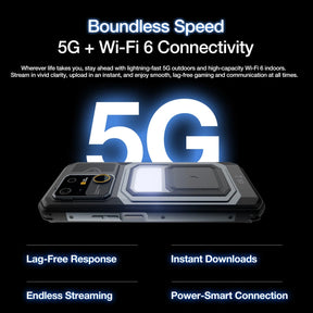 Pre-Vendita | AGM G3 | Smartphone Robusto | 12GB+512GB | Batteria 10000mAh | Fotocamera Frontale 50MP | Display 120Hz | IP68 IP69K | Ricarica Wireless
