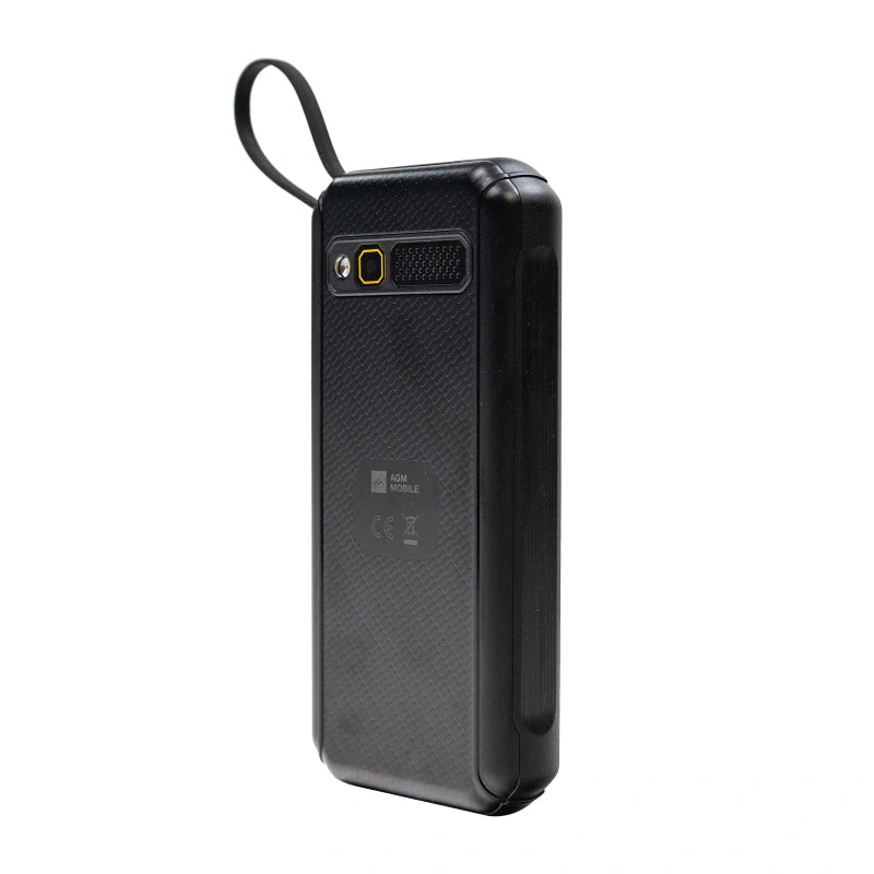 AGM M11｜Power Bank Robusto con Telefono｜Ricarica Inversa Cablata｜Hotspot WiFi 4G｜Batteria 4000mAh｜Supporto Cloud Phone｜Radio FM｜Jack 3.5mm｜Memoria Espandibile fino a 128GB