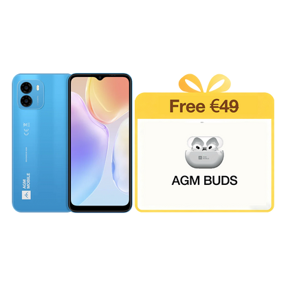 AGM NOTE N1 | Fotocamera AI Dual da 50MP | Display da 90Hz | Android 13 | Batteria potente | 8GB RAM + 128GB ROM