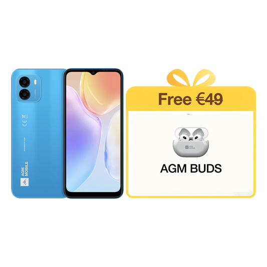 AGM NOTE N1 | Fotocamera AI Dual da 50MP | Display da 90Hz | Android 13 | Batteria potente | 8GB RAM + 128GB ROM
