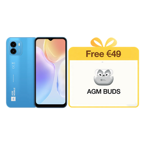 AGM NOTE N1 | Fotocamera AI Dual da 50MP | Display da 90Hz | Android 13 | Batteria potente | 8GB RAM + 128GB ROM