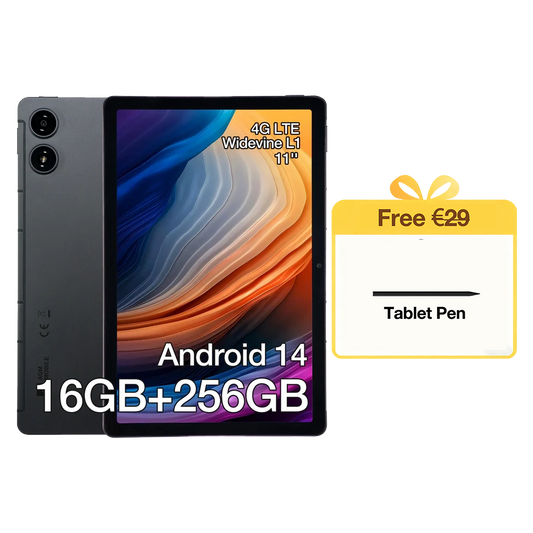 AGM PAD P2 | 4G LTE | Leggero e Sottile | Widevine L1 | Chipset Potente | Android 14