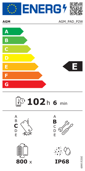 AGM PAD P2 Active | 4G LTE | Robusto | Custodia Rimovibile | Widevine L1 | Helio G99 | Android 14