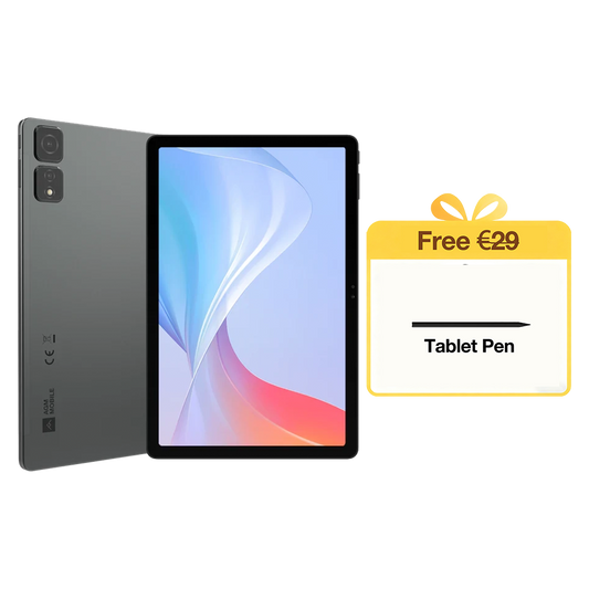 AGM PAD T2 | 500 Nits di luminosità｜11" FHD+｜256GB｜Processore MTK G91｜Android 14｜Batteria da 8000 mAh