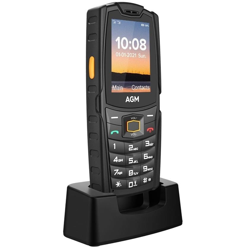 AGM M6 | Telefono Rugged con Tastiera | Altoparlante da 3,5 W, 35 mm, 109 dB
