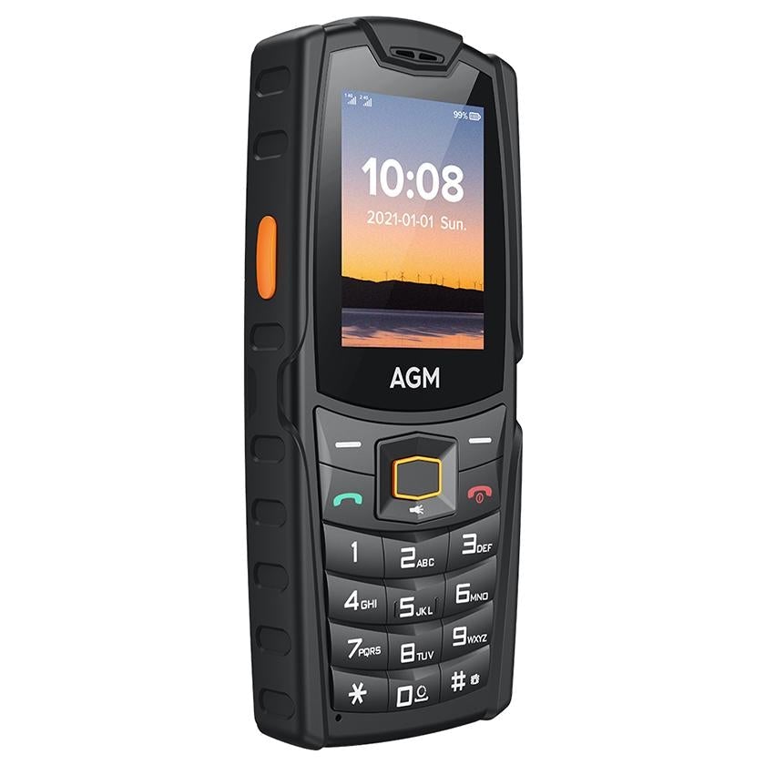 AGM M6 | Telefono Rugged con Tastiera | Altoparlante da 3,5 W, 35 mm, 109 dB