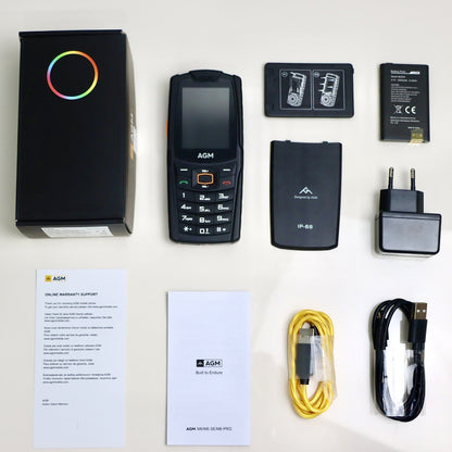 AGM M6 | Telefono Rugged con Tastiera | Altoparlante da 3,5 W, 35 mm, 109 dB
